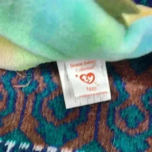 TY Iggy, the rainbow iguana. Great condition. 1997. Very collectible. - Picture 2 of 6